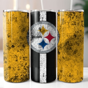 Pittsburg Steelers 20 oz Skinny Tumbler, NFL Sports, NFL, Gifts for Him, Gifts for Her