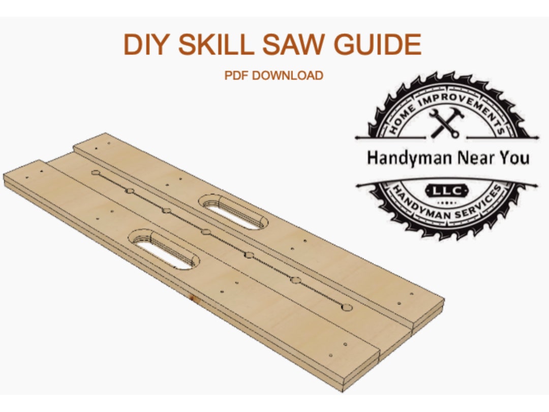 DIY Skill Saw Guide / Innovative Tool / Save Money / Custom Etsy
