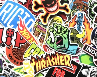 100 Stk. Keine doppelten Skateboard Aufkleber aus Deutschland Laptop Stickerbomb Gitarren Sticker Freunde Auto Graffiti Tuning Car Style