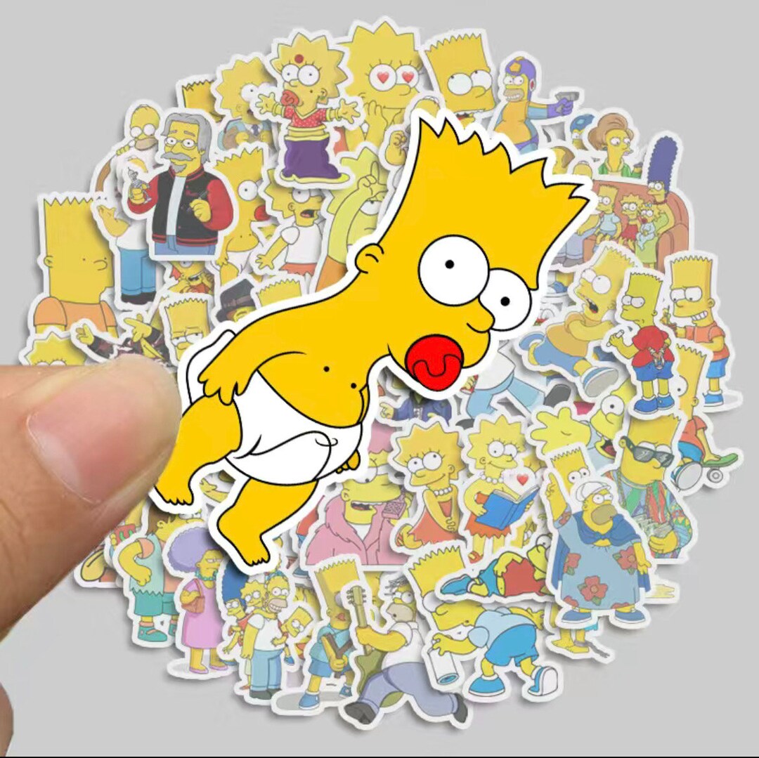 Simpson Sticker - Etsy