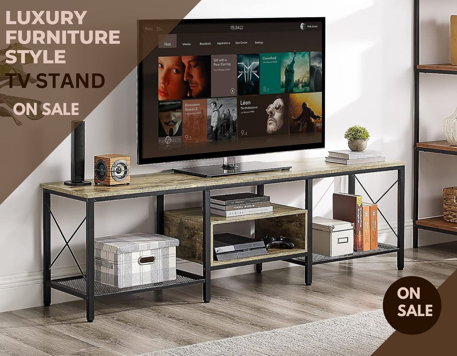 Tổng Hợp 34 Tall Wooden Tv Stand Update