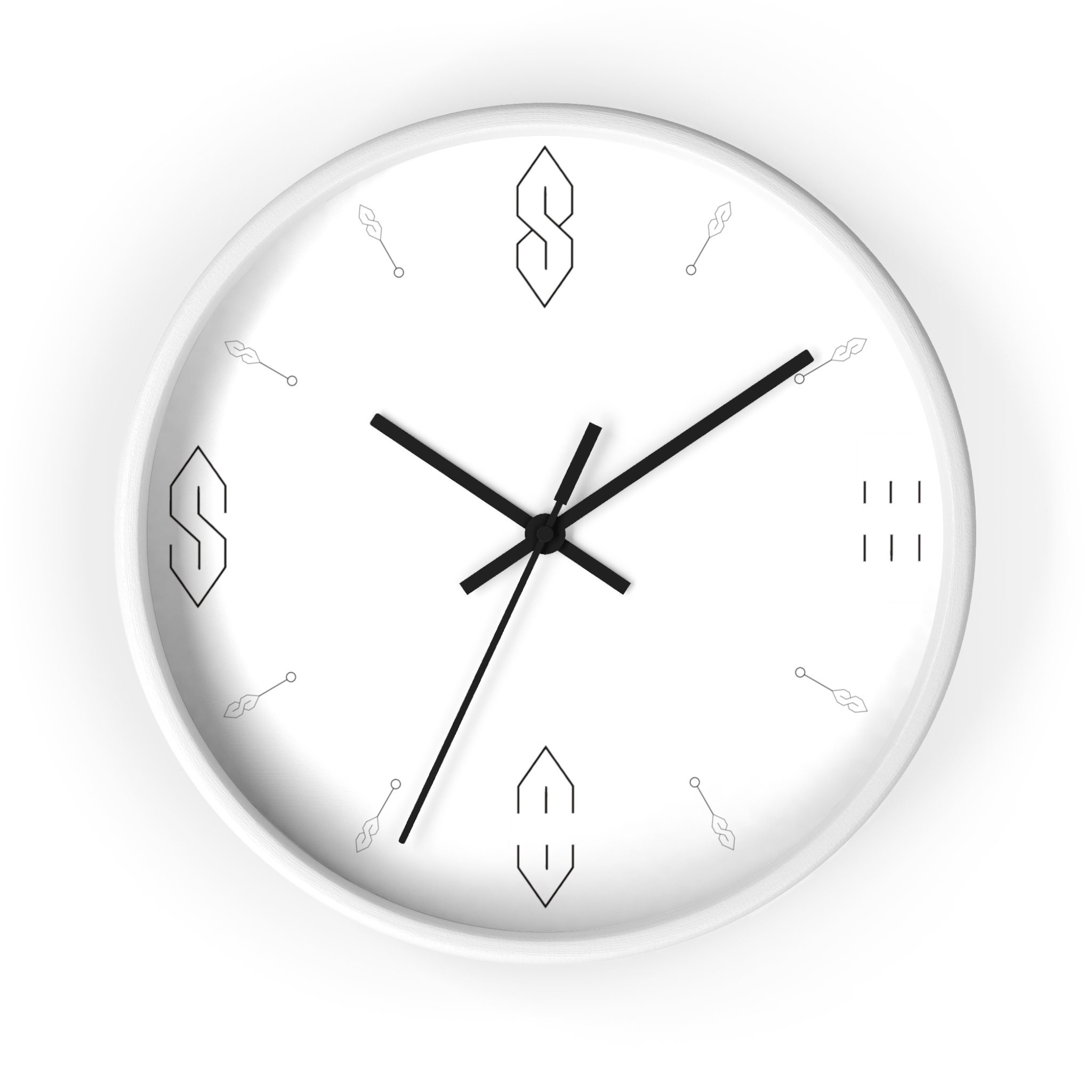 Cool S Wall Clock Silent Wall Clock 90s Wall Clock Nostalgic Wall