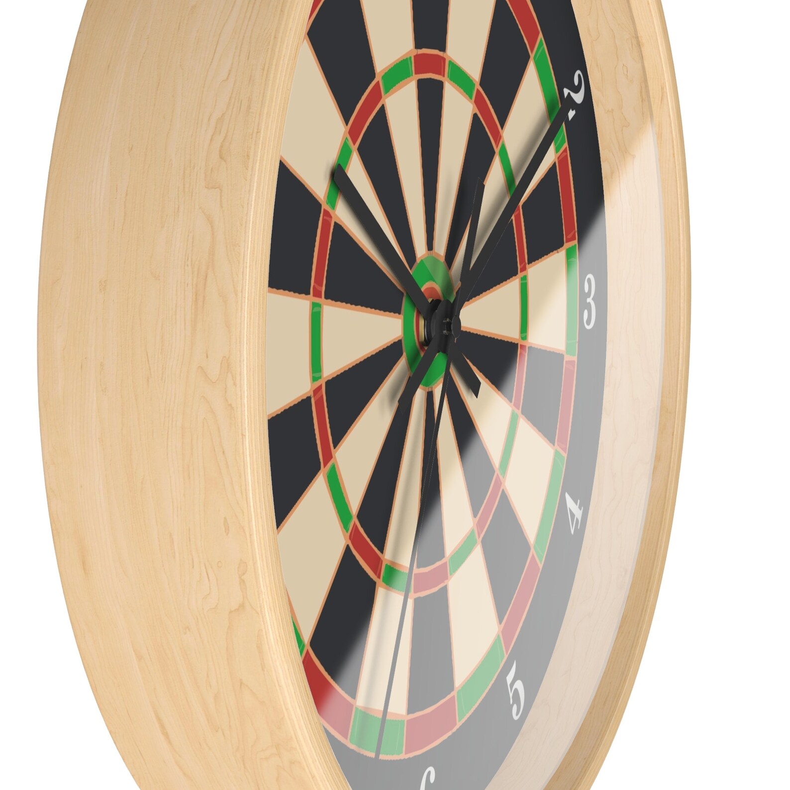 Dart Board Wall Clock Dartboard Wall Clock for Games Room Wall Clock
