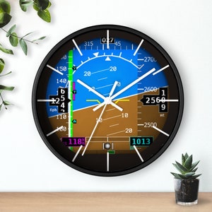Aviation Wall Clock