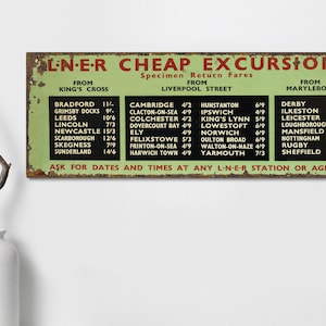Britische Eisenbahnen Zeichen