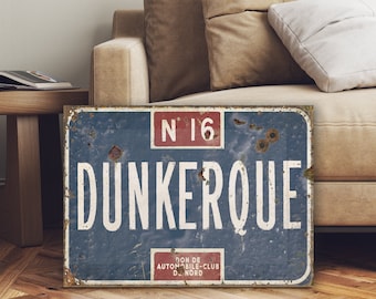 WW2 Normandy Dunkirk Sign WW2 Army Sign