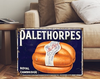 Vintage Style English Palethorpes Sausage Sign