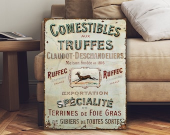 French Farmhouse Advertising Sign, Kitchen Sign