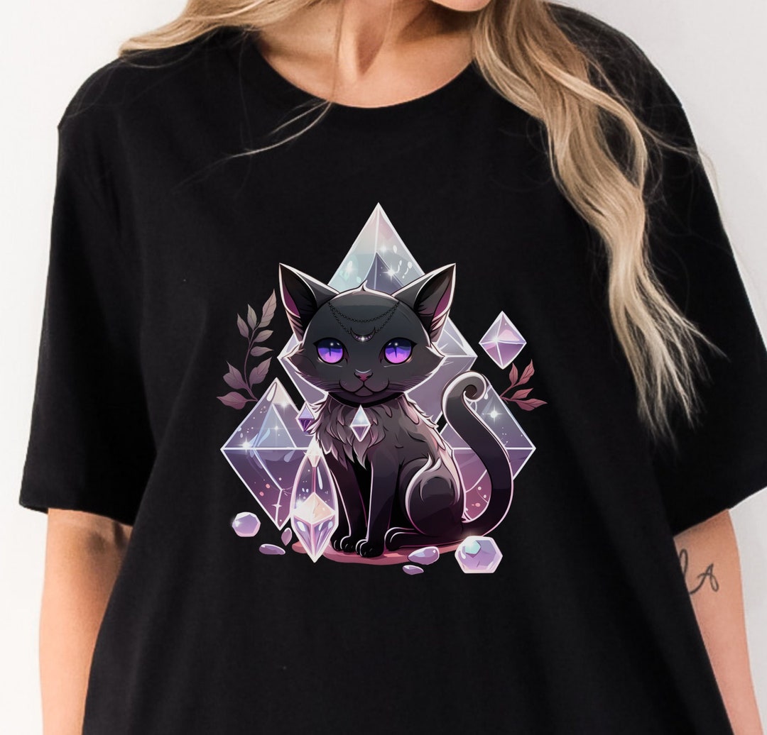 Magic Mirror Cat T-shirt