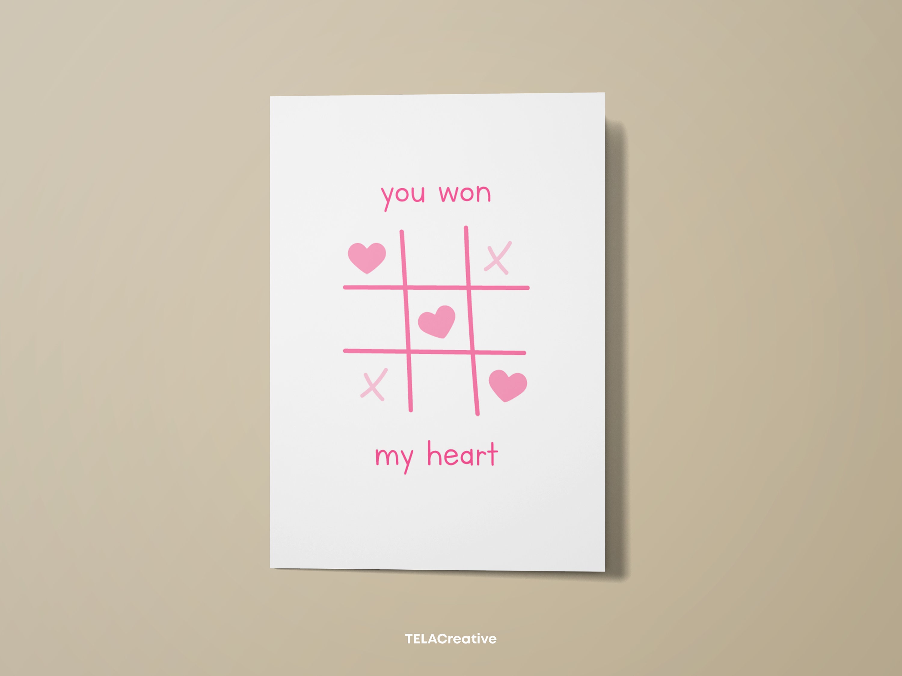 Printable Valentine Card, Printable Love Card,printable Valentine’s Day ...