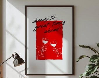 Quote Art Print, Retro Wall Art, Romantic Art Print, Wall Art, Art Print, Room Decor, Vintage Art, Digital Print