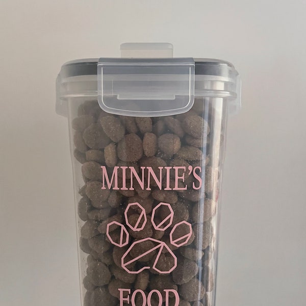 Dog Food Container Etsy UK