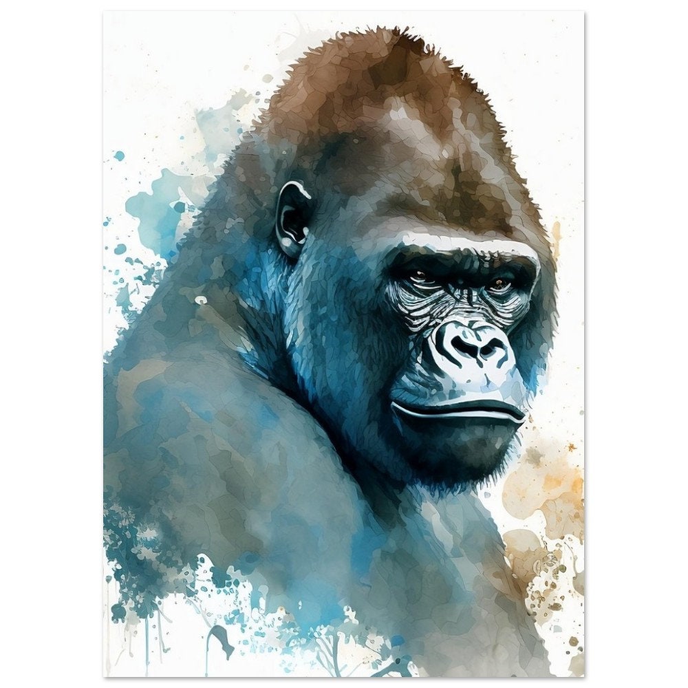 Gorilla tag in purple  Poster for Sale by S4rit4