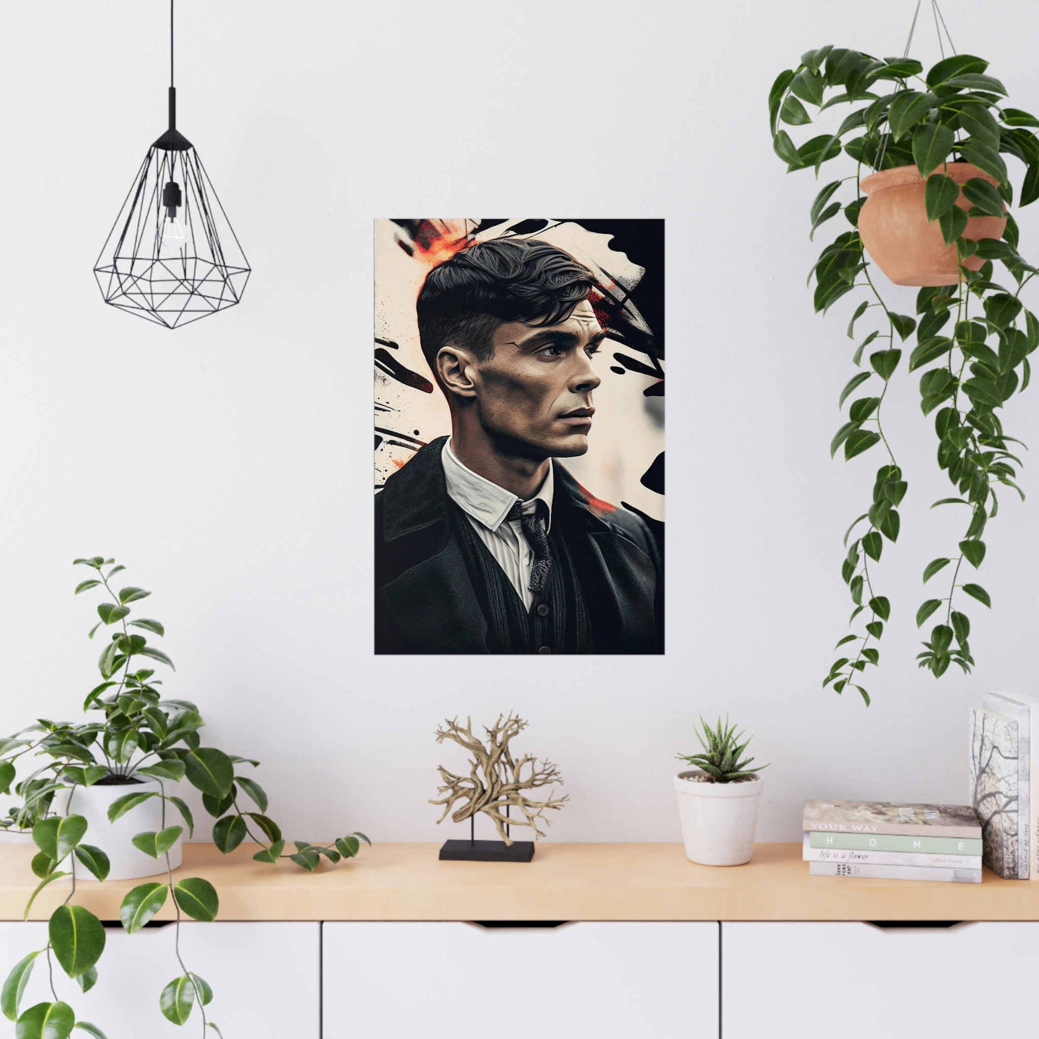 Peaky Blinders Movie Chracter Cilian Murphy Wall Art Home Decor - POSTER  20x30