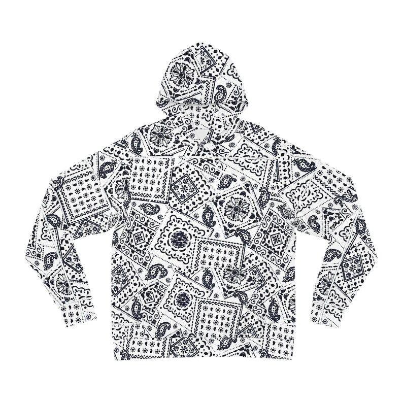 Nipsey, Xxxtentacion, Jcole, Blue Bandana Hoodie Fashion Hoodie AOP Etsy