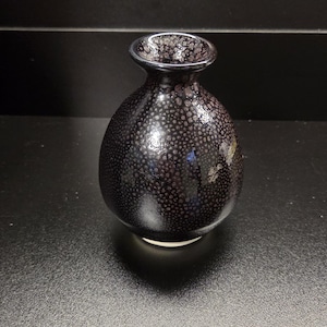 Tenmoku Vase Japan - Etsy