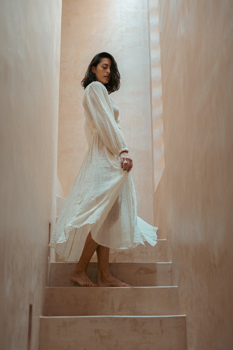 Kaftan Mujer Vestido Fashion Nova Tulum Chiffon Multicolor