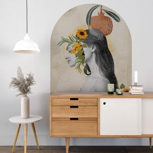 Gadpipaty Living Oom Deco Wall Sticke Geometic At Decal