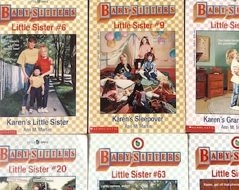 Baby-Sitters Little Sister CHOOSE ONE Vintage 1980s 1990s Ann M. Martin