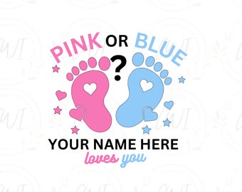 Transferencia personalizada para revelar el sexo del bebé, diseño personalizado para camiseta de anuncio de embarazo, transferencia termoadhesiva para revelar el sexo del bebé, transferencia para futuros padres