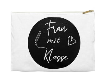 Frau mit Klasse pouch pencil case