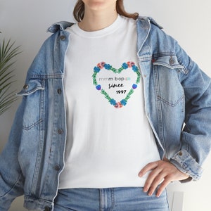 Mmm boping seit 1997 florales Stiefmütterchen Hanson Fan T-Shirt