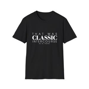 Alan Partridge Klassisches Geschlechtsverkehr T-Shirt: Lustiges Geschenk