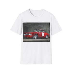 Alfa Romeo T-Shirt, Alfa Romeo, Classic Car, Vintage Car, Gift For Him, Gift for Her, Alfa, Car Fan Gift, Italian Car Fan