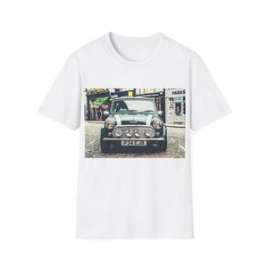 Classic Mini Cooper T-Shirt, Mini Tee, Gift For Her, Mini Cooper, Classic Car, Vintage Mini