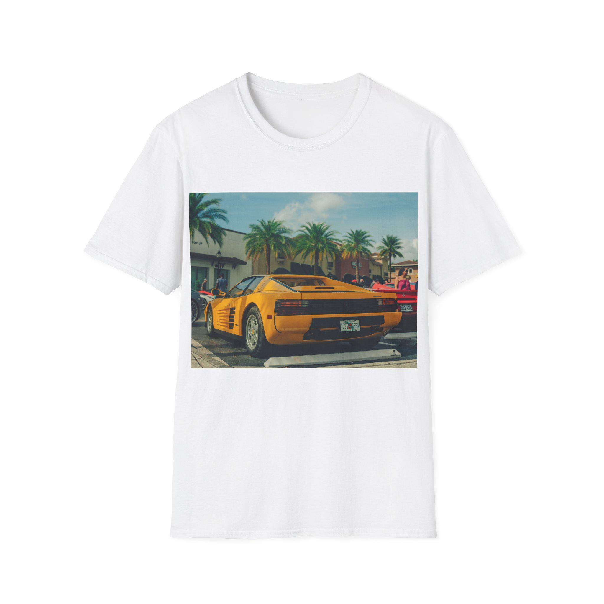 Ferrari Testarossa T-shirt, Ferrari, Testarossa, Supercar