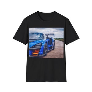 McLaren Senna T-Shirt, McLaren, Hypercar, Senna, McLaren Senna, Supercar, Gift for Him, Supercar Tee, Gift for Her