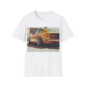 Datsun T-Shirt, Datsun, Nissan, Japanese Car, Equip Wheels, Z-Car, JDM Fan Gift, Datsun 240Z, Old School, Safari Gold, Fairlady Z