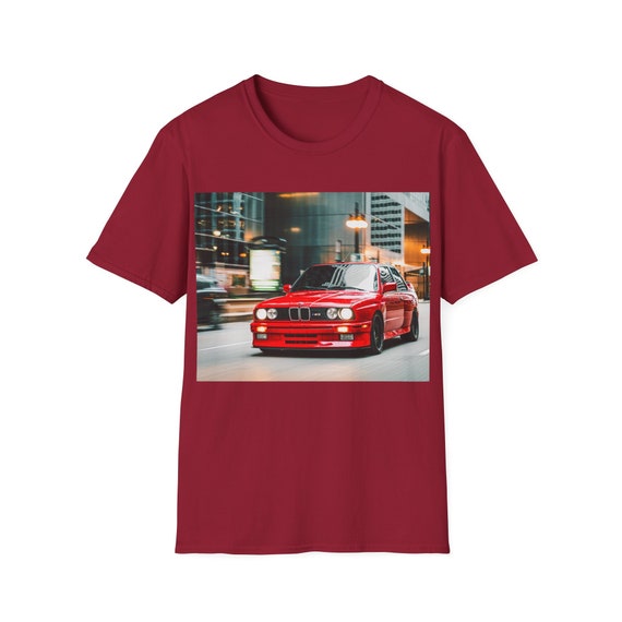 BMW M3 T-Shirt, Vintage Car Tee, BMW Fan Gift, Classic Car, BMW M3, Gift for Him, Gift for Her, E30 M3