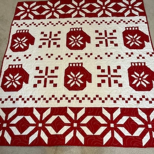 Handmade Winterberry Quilt