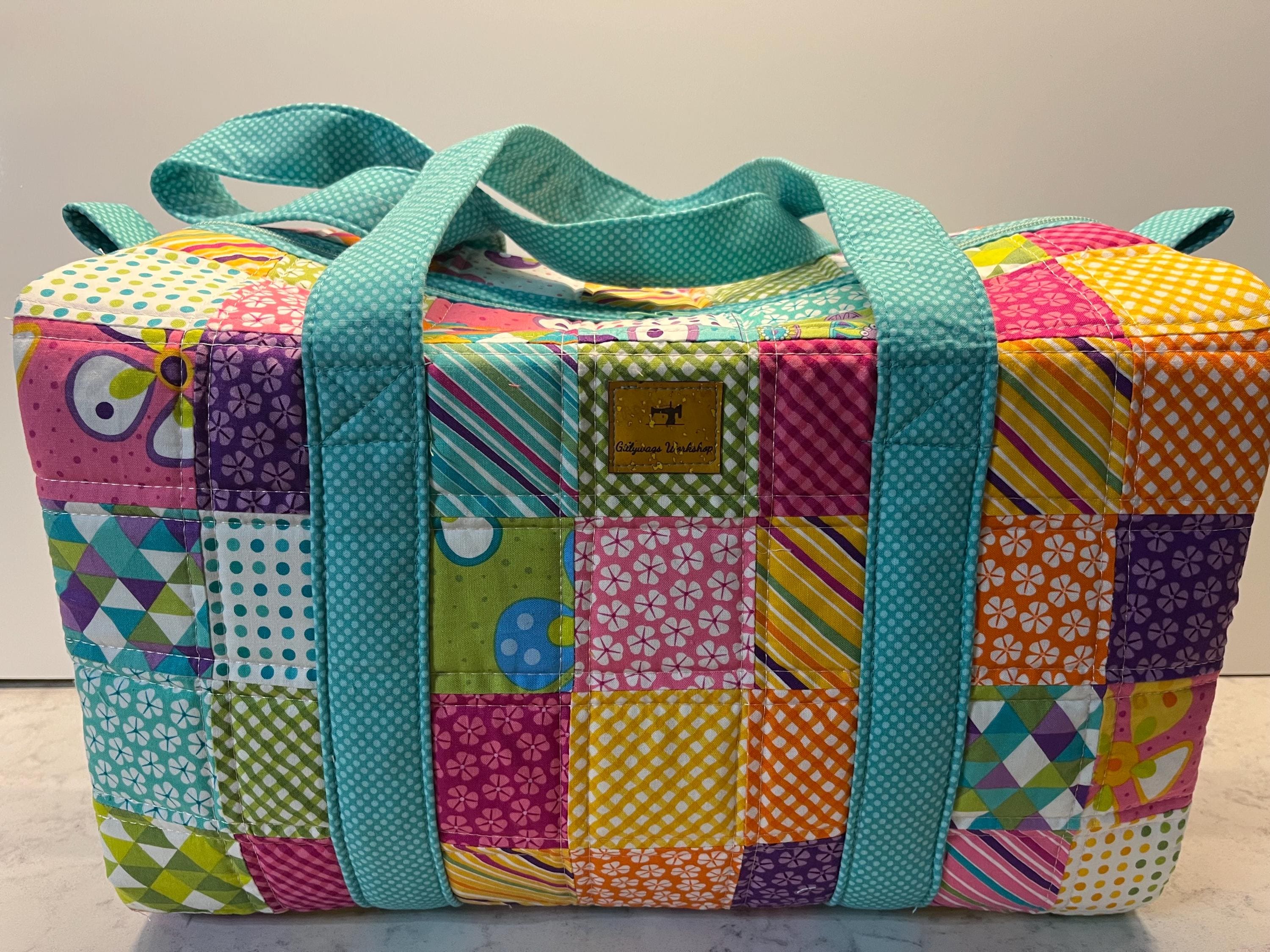 Patchwork Duffle Bag - Etsy