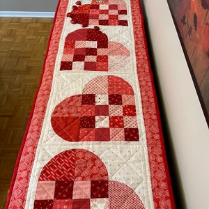 Heartfelt Pride Quilted Table Runner NCU0PTT595