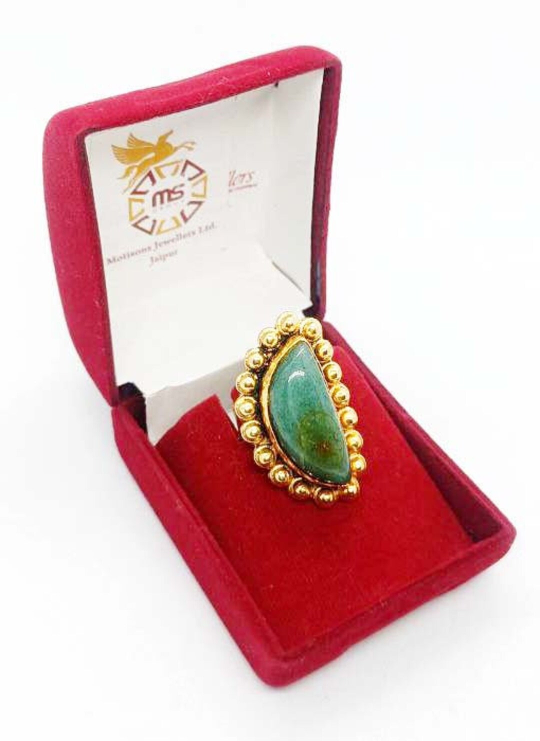 Onyx Stone Ring Handmade Fashion Jewelry Ring Gold Plaited Jewelry