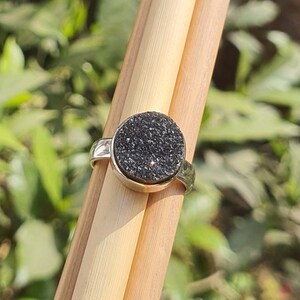 Black Druzy Jewelry