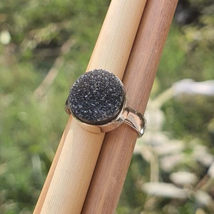 Raw Druzy Ring