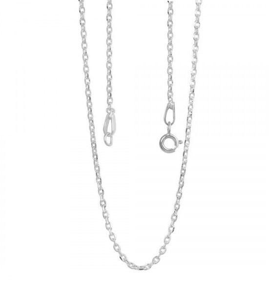 Silver Chain for Men Cable Chain Necklace Silver Necklace Etsy