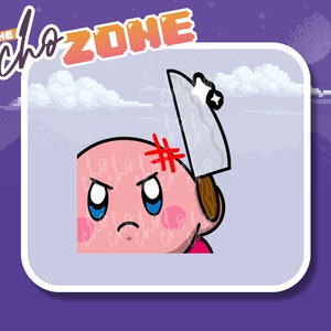 Twitch | Discord Emote KIRBY KNIFE
