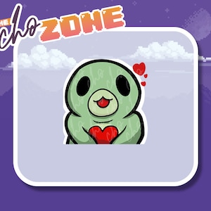 Twitch | Discord Emotes (1) GRUB LOVE Hollow Knight