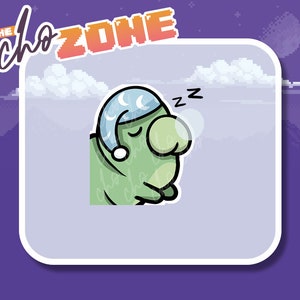 Twitch | Discord Emotes (1) GRUB SLEEP Hollow Knight