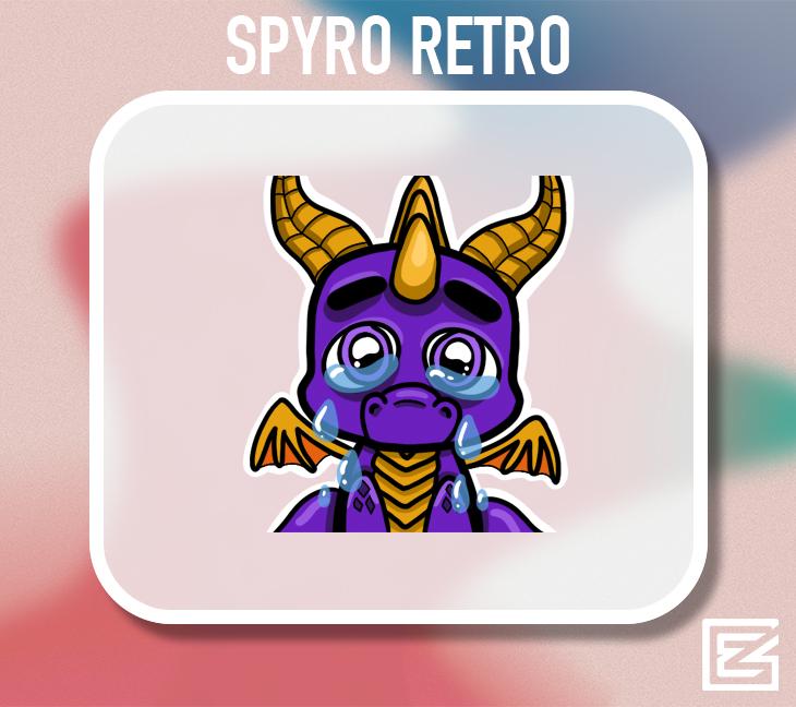 Autocollant Officiel Rare PS1 - Spyro 2 : Ripto's Rage - Japonais - Collection édition Limitée