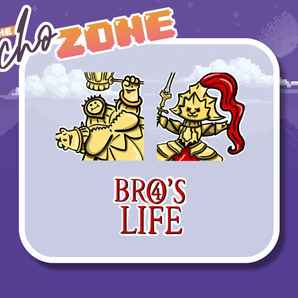 DARK SOULS Bro Set (Set of 3) Ornstein & Smough Bro's for life! Twitch | Discord Emotes