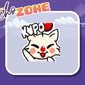MOOGLE HI Final Fantasy Monsters Twitch | Discord Emotes