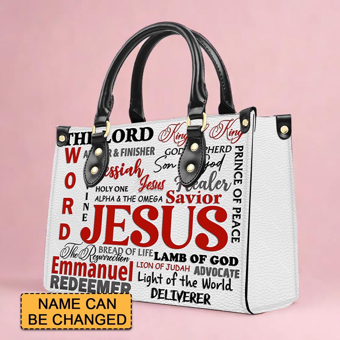 Christianartbag Handbags, Jesus the Lord King of King Leather Handbag ...