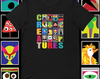 Camiseta de criaturas de la banda de ganso