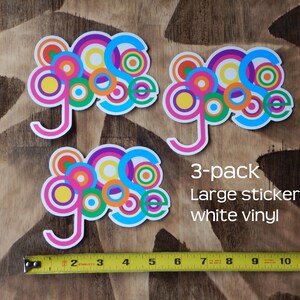 Goose Band Stage Lights Logo Stickers - Etsy