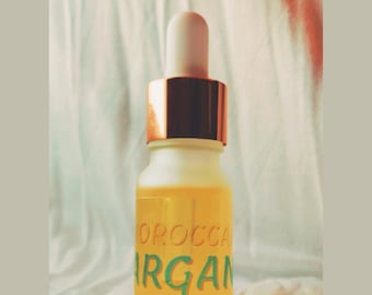 Moroccan Argan Oil 10ml | Hand Pressed in Morocco | 100% Pure Not Mixed With No Additives | Organic | Extracted Using Traditional Methods.